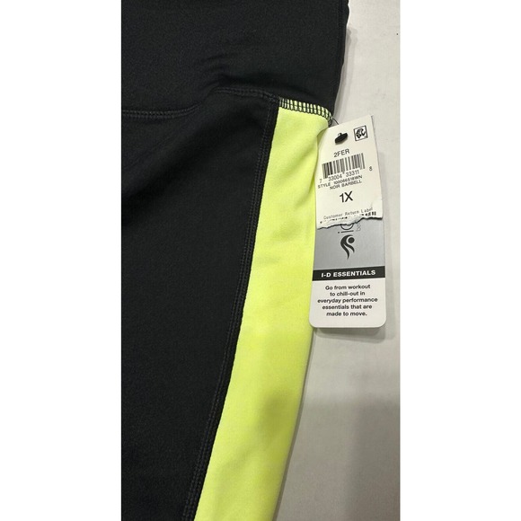 Ideology Colorblocked Cropped Leggings, Size 1X - Picture 2 of 7